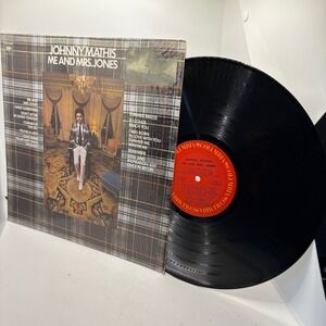 JOHNNY‎ MATHIS ME AND MRS JONES COLUMBIA RECORDS VINYL LP ALBUM